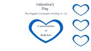 Valentine's Day The Biggest Consumer Holiday In U.S.