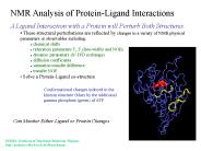 NMR Analysis of Protein-Ligand Interactions