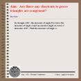 Aim: Are there any shortcuts to prove triangles are congruent? PowerPoint PPT Presentation