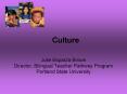 Culture PowerPoint PPT Presentation