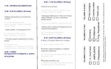 11:45 - ENTREGA DOCUMENTACI