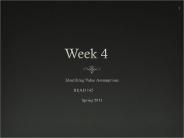 Week 4