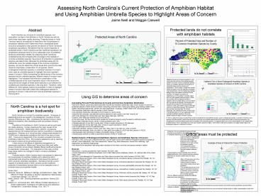 Assessing North Carolina