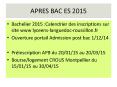 APRES BAC ES 2015 PowerPoint PPT Presentation