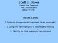 Scott E. Baker Senior Vice President First Citizens Bank (919) 716-4164 PowerPoint PPT Presentation