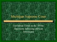 Michigan Supreme Court