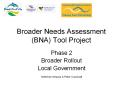 Broader Needs Assessment (BNA) Tool Project PowerPoint PPT Presentation