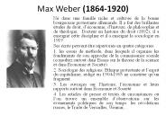 Max Weber (1864-1920)