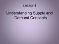 Understanding Supply and Demand Concepts PowerPoint PPT Presentation