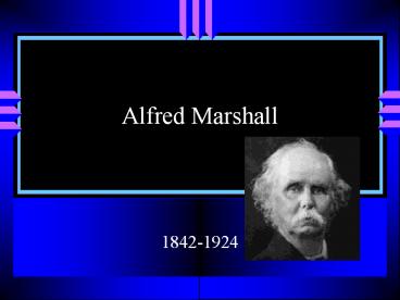 Alfred Marshall