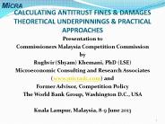 CALCULATING ANTITRUST FINES