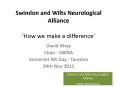 Swindon and Wilts Neurological Alliance  PowerPoint PPT Presentation