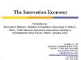 The Innovation Economy PowerPoint PPT Presentation