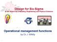 Design for Six-Sigma in the School of Computing, Engineering and Physical Sciences PowerPoint PPT Presentation