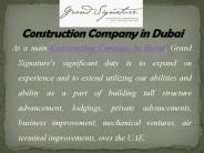 Grand Architect and Interior Designers in Dubai