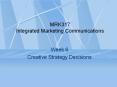 MRK317 Integrated Marketing Communications PowerPoint PPT Presentation