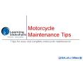 Motorcycle Maintenance Tips PowerPoint PPT Presentation