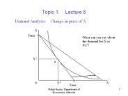 Topic 1:  Lecture 6
