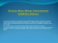 Christian News Movies Entertainment Celebrities America  Descripti PowerPoint PPT Presentation