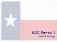 EOC Review 1 PowerPoint PPT Presentation