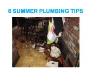 6 SUMMER PLUMBING TIPS