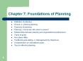 Chapter 7: Foundations of Planning PowerPoint PPT Presentation