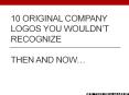 10 Original Logos for Famous Brands PowerPoint PPT Presentation