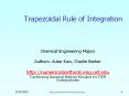 Trapezoidal Rule of Integration PowerPoint PPT Presentation