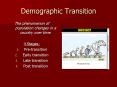 Demographic Transition PowerPoint PPT Presentation