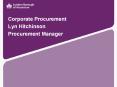Corporate Procurement PowerPoint PPT Presentation