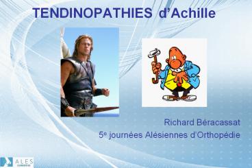 TENDINOPATHIES d