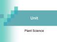 Plant Science PowerPoint PPT Presentation