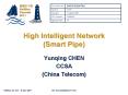 High Intelligent Network (Smart Pipe) PowerPoint PPT Presentation