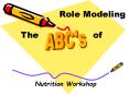 Nutrition Workshop PowerPoint PPT Presentation