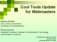 Cool Tools Update for Webmasters PowerPoint PPT Presentation