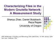 Characterizing Files in the Modern Gnutella Network: A Measurement Study