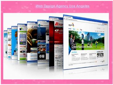 Web Design Agency Los Angeles