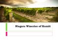 Niagara Wineries of Kazzit PowerPoint PPT Presentation
