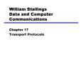 William Stallings Data and Computer Communications PowerPoint PPT Presentation