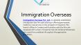 Getting an Easy Online Visa Immigration for Australia, Canada PowerPoint PPT Presentation