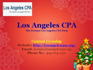 Los Angeles Forensic Accounting Firms