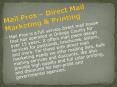 direct mail marketing service (1) PowerPoint PPT Presentation