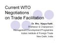 Current WTO Negotiations on Trade Facilitation PowerPoint PPT Presentation