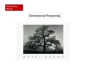 Dimensional Reasoning