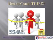 crack iit-jee by kaysons educations