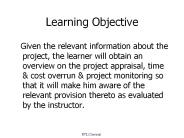 Learning Objective