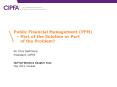 Public Financial Management (PFM)   PowerPoint PPT Presentation