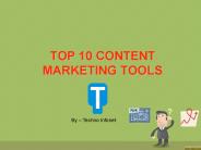 Top 10 Content Marketing Tools