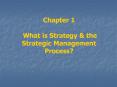 Chapter 1  What is Strategy PowerPoint PPT Presentation