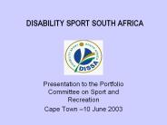DISABILITY SPORT SOUTH AFRICA